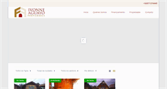 Desktop Screenshot of iaguayopropiedades.cl
